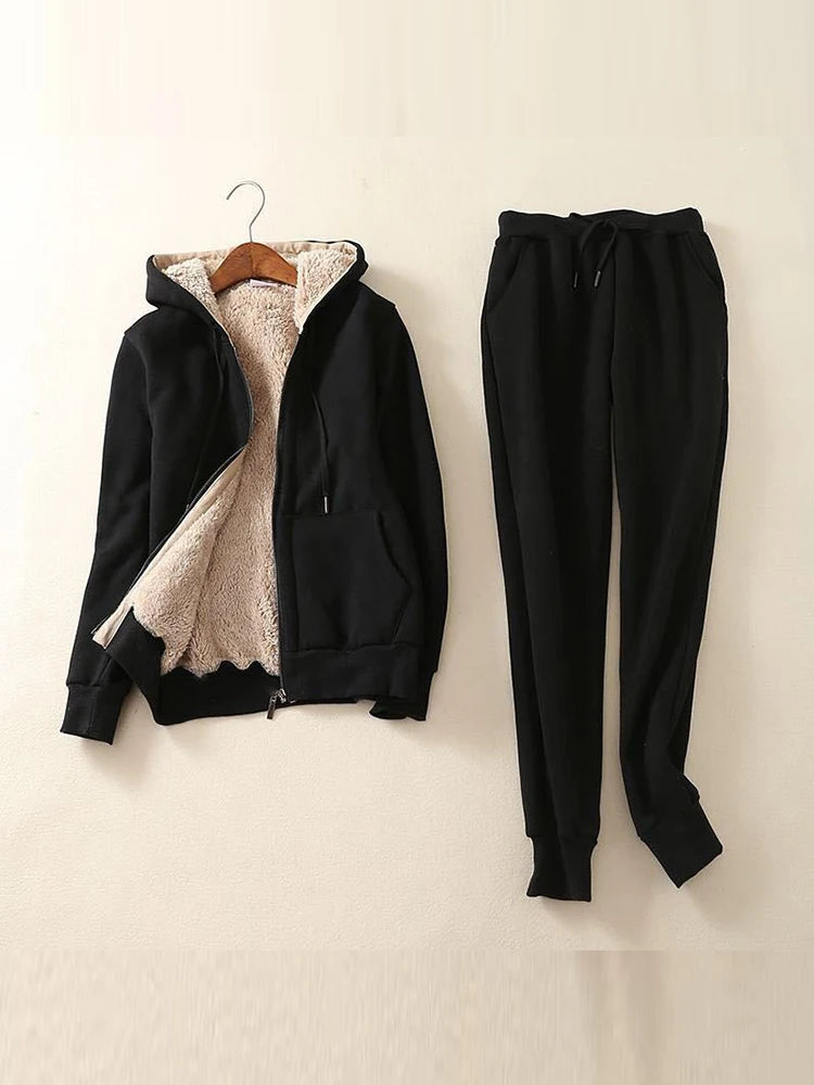Luxe Cashmere Tracksuit Set