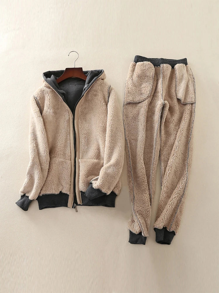 Luxe Cashmere Tracksuit Set