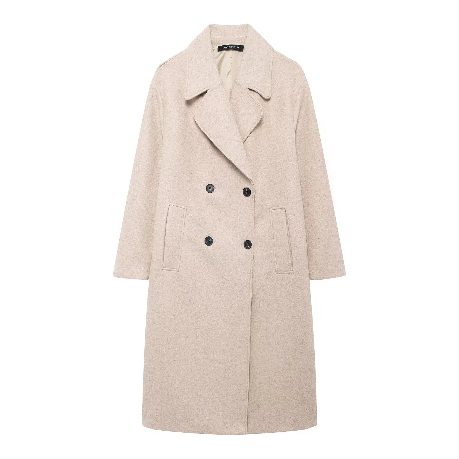 Maison Classique - Premium Wool Long Coat