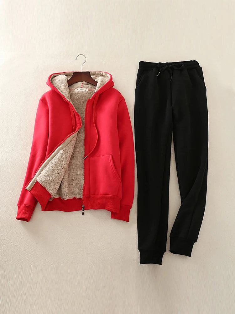 Luxe Cashmere Tracksuit Set