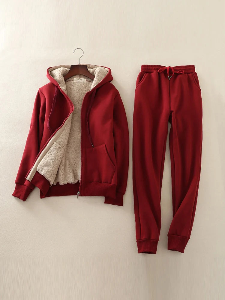 Luxe Cashmere Tracksuit Set
