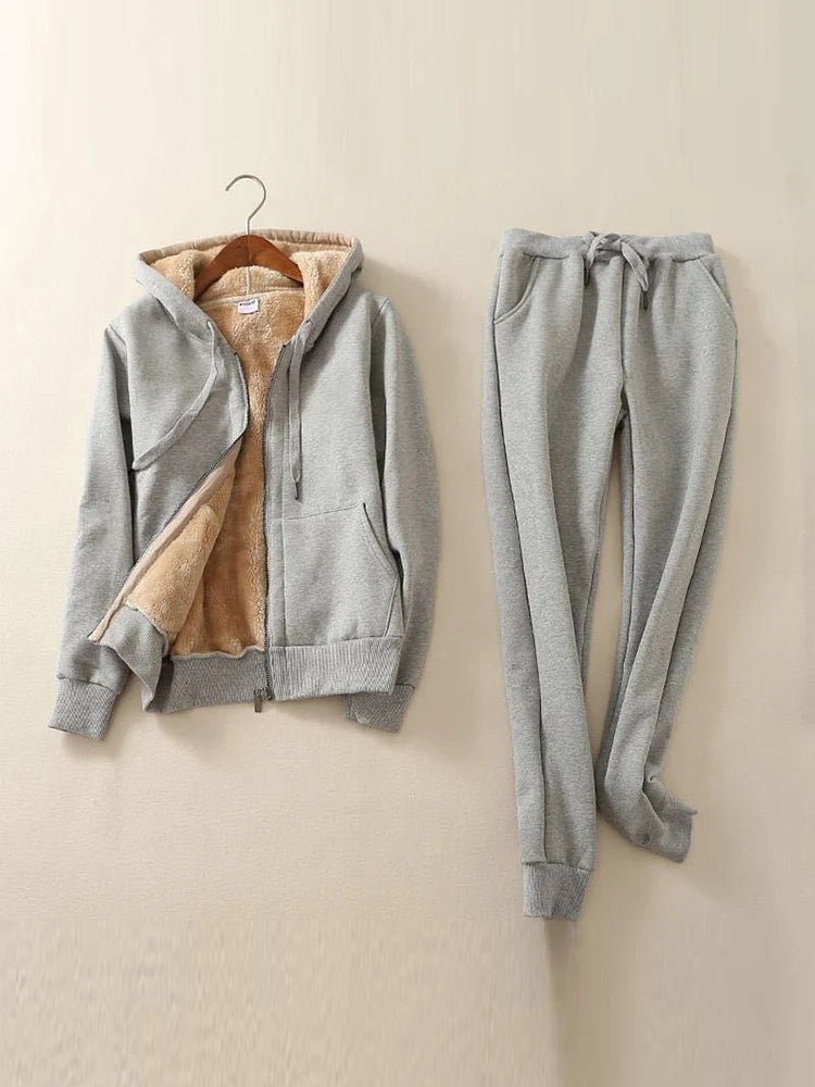 Luxe Cashmere Tracksuit Set